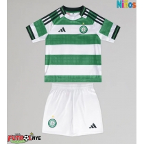 Camiseta Celtic Primera Equipación para niños 2025-26 manga corta (+ pantalones cortos)